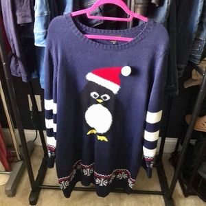 Long Christmas sweater